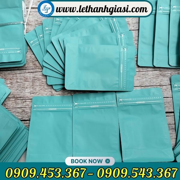 Túi zip 8 cạnh Túi zip 8 cạnh