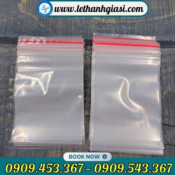 Túi zip chỉ đỏ Túi zip chỉ đỏ