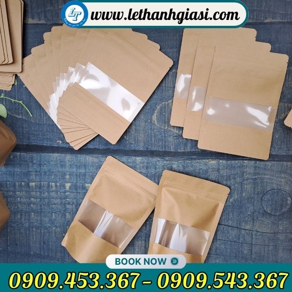 Túi zip giấy Túi zip giấy