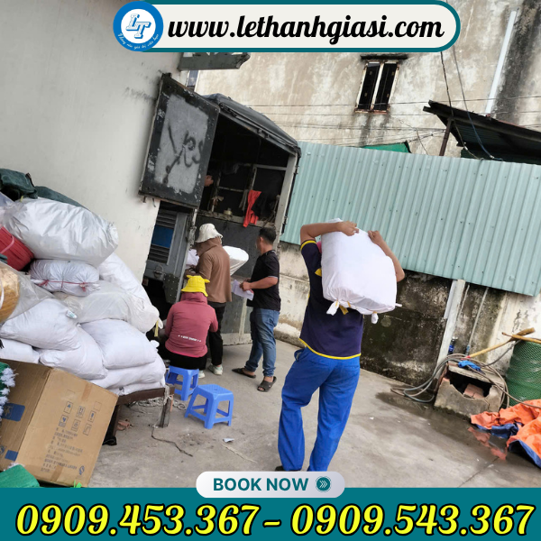 Giao hàng túi rác bao 25kg Giao hàng túi rác bao 25kg