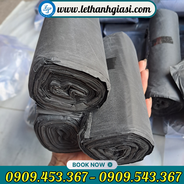 Túi rác cuộn đen Túi rác cuộn đen