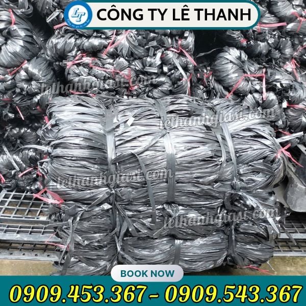 Dây nilon kẽm bẹ đen Dây nilon kẽm bẹ đen