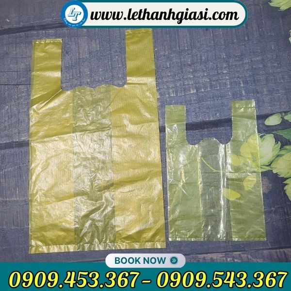 Túi bóng mỡ màu vàng Túi bóng mỡ nhiều size