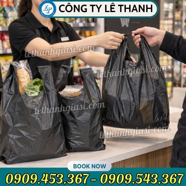 Túi xốp đen đựng hàng Túi xốp đen đựng hàng