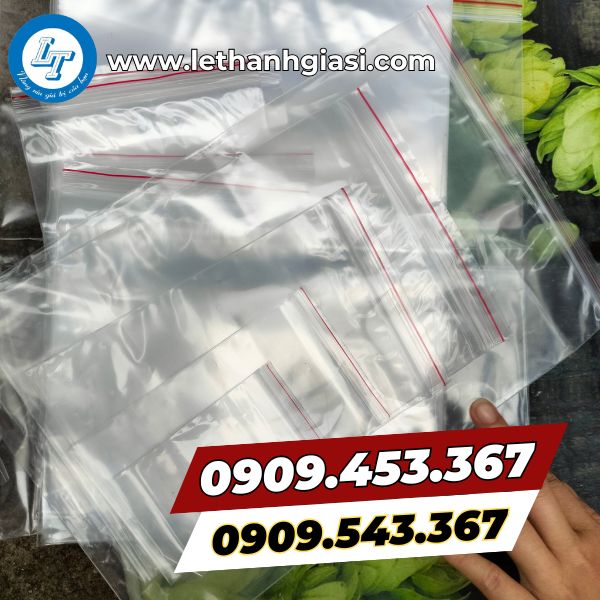 Túi zip chỉ đỏ Túi zip chỉ đỏ