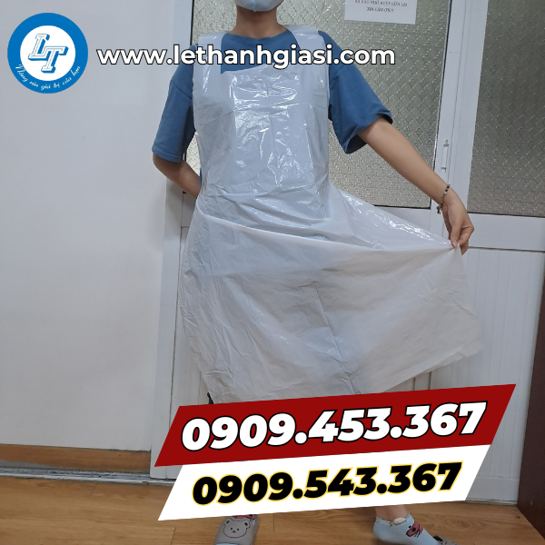 Tạp dề y tế PE dùng 1 lần Tạp dề y tế PE dùng 1 lần