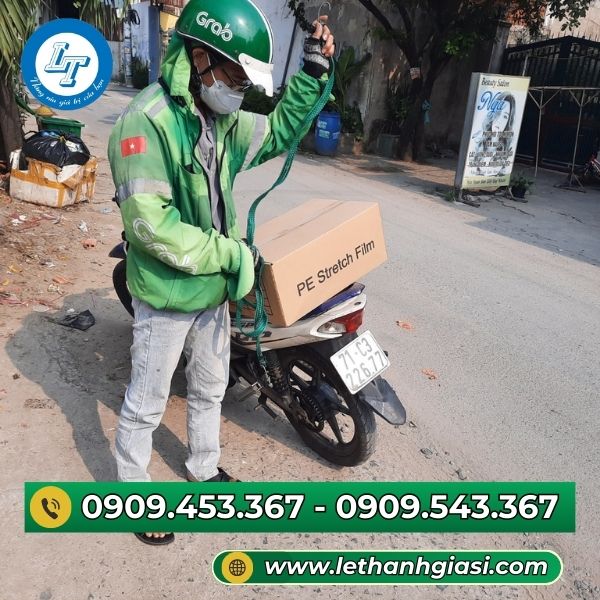 Cột dây ràng chắc chắn để vận chuyển