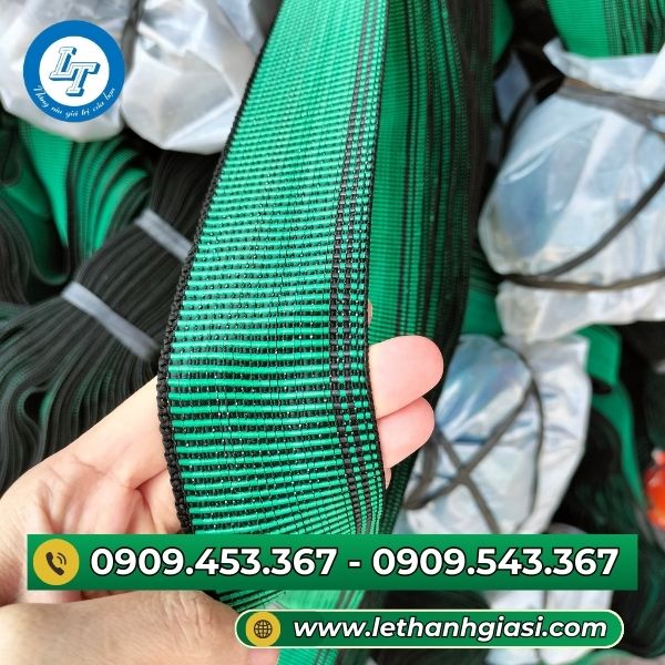 Dây ràng bố xanh bản 5cm Dây ràng bố xanh