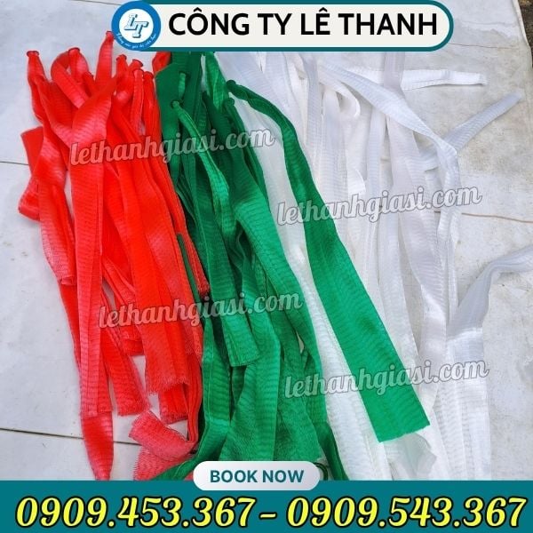 Túi lưới nhựa nhiều màu giá rẻ Túi lưới nhựa nhiều màu