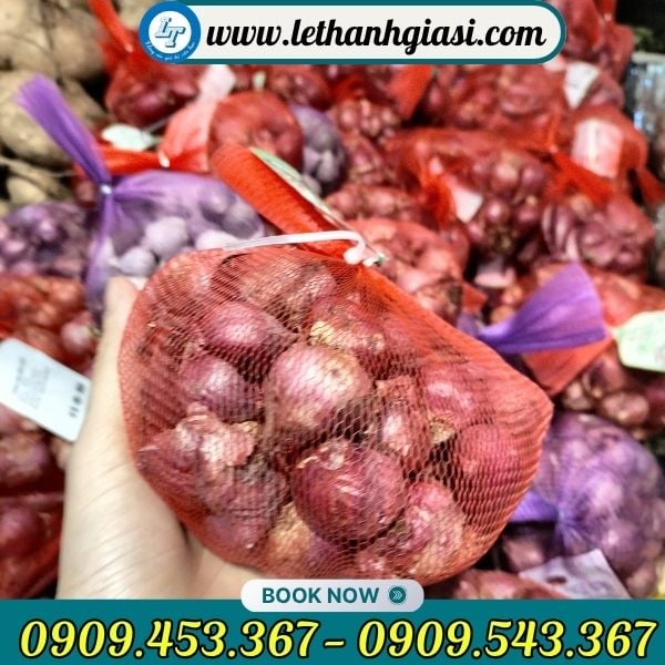 Túi lưới nhựa đựng hành tỏi Túi lưới nhựa đựng hành tỏi