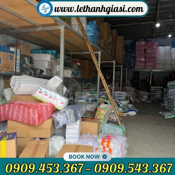 Tổng kho bao bì giá sỉ Lê Thanh Túi xốp trong in logo giá rẻ