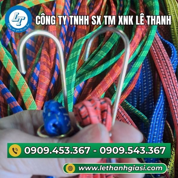 Dây ràng bản 1.5cm có móc thép Dây ràng bản 1.5cm