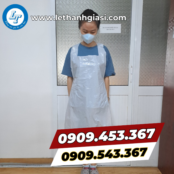 Tạp dề y tế PE dùng 1 lần Tạp dề y tế PE dùng 1 lần