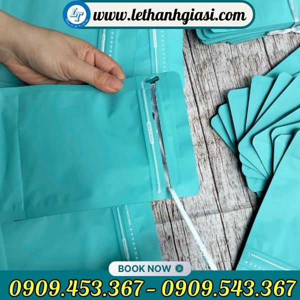 Túi zip đựng hạt