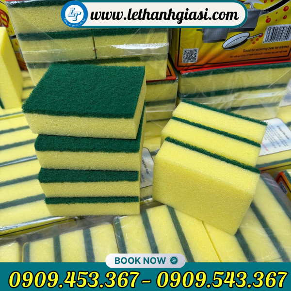 Mút rửa chén sỉ rẻ HCM Mút rửa chén