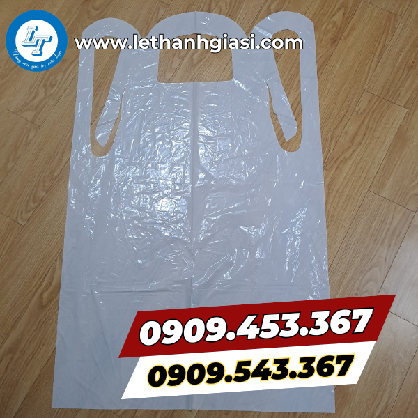 Tạp dề y tế PE dùng 1 lần