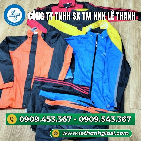 Bộ quần áo mưa cao cấp nhiều màu Bộ quần áo mưa cao cấp