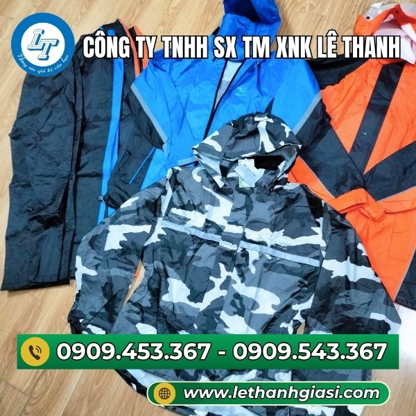 Bộ quần áo mưa cao cấp đa dạng kiểu dáng Bộ quần áo mưa cao cấp