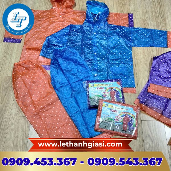 Áo mưa bộ trẻ em