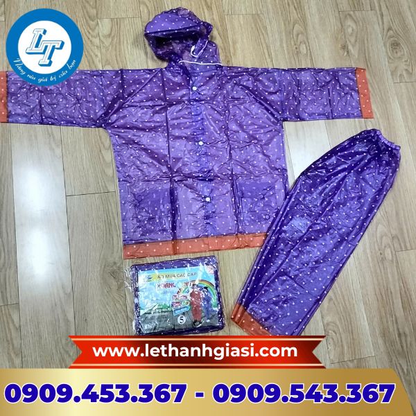 Áo mưa bộ trẻ em giá rẻ Áo mưa bộ trẻ em