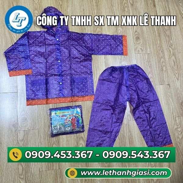 Áo mưa bộ trẻ em hàng cao cấp Áo mưa bộ trẻ em