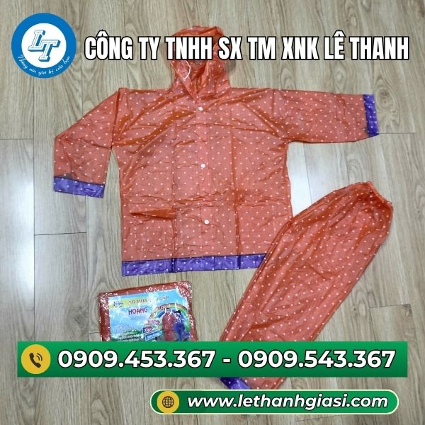 Áo mưa bộ trẻ em giá Áo mưa bộ trẻ em