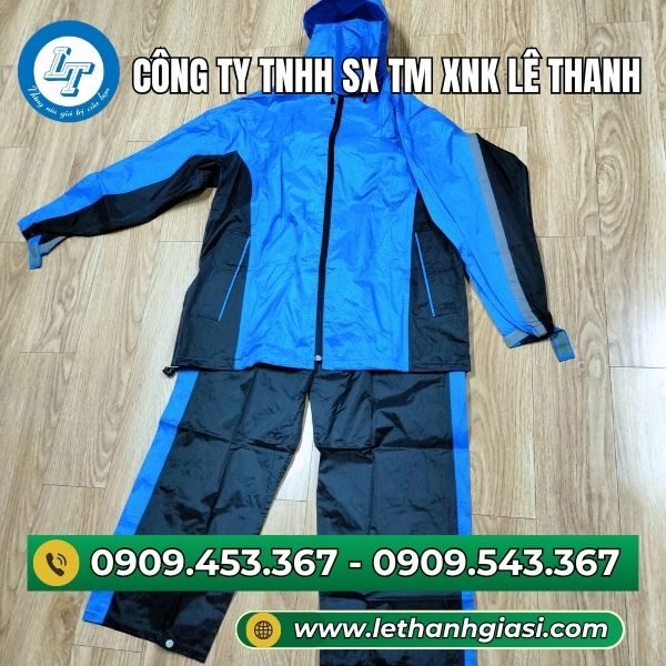 Bộ quần áo mưa cao cấp Bộ quần áo mưa cao cấp
