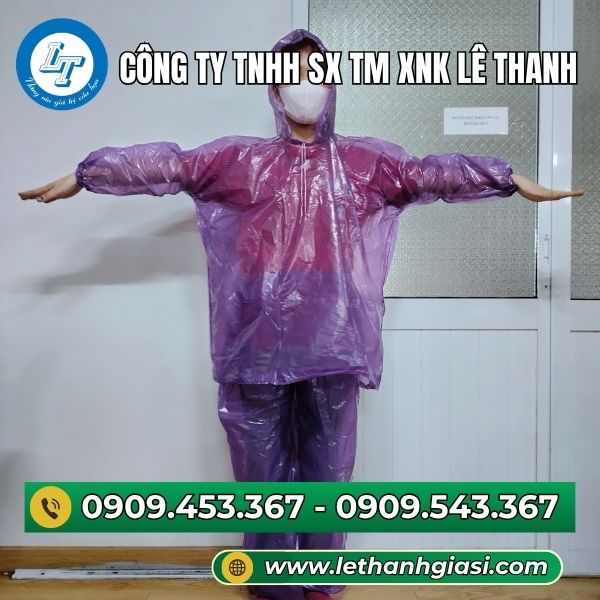 Á mưa bộ nilon Á mưa bộ nilon giá sỉ