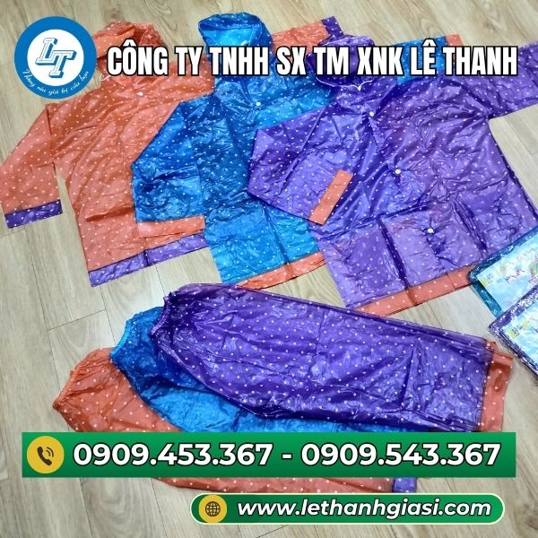 Áo mưa bộ trẻ em giá xưởng Áo mưa bộ trẻ em