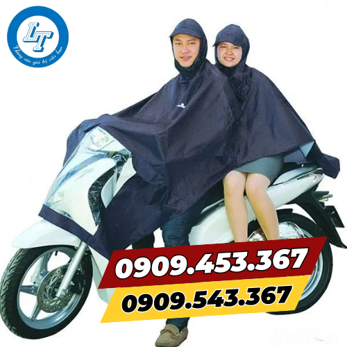 Áo mưa cánh dơi 2 người mang tiện lợi Áo mưa cánh dơi 2 đầu giá rẻ