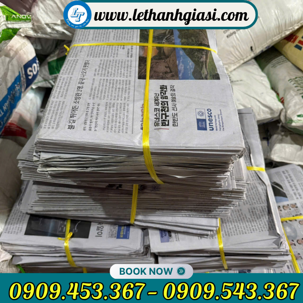 Báo cũ bọc trái cây giá rẻ hcm Báo cũ bọc trái cây