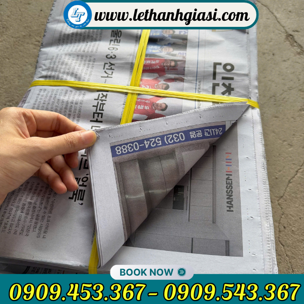 Báo cũ bọc trái cây bọc hàng siêu tiết kiệm Báo cũ bọc trái cây