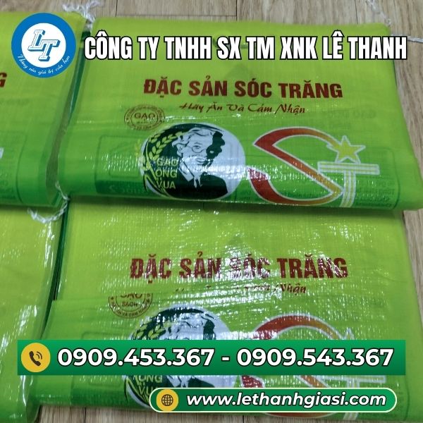 Bao đựng gạo ST 25 giá ưu đãi Bao đựng gạo ST 25