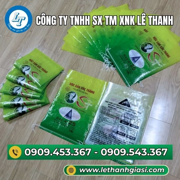 Bao đựng gạo ST 25 giá sỉ Bao đựng gạo ST 25