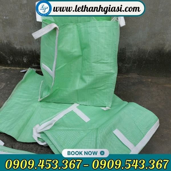 Bao tải Jumbo màu xanh Bao tải Jumbo màu xanh