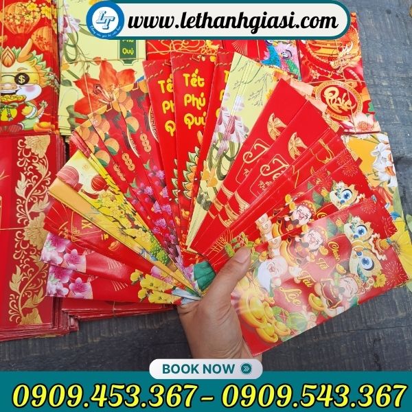 Bao lì xì tết Bao lì xì tết