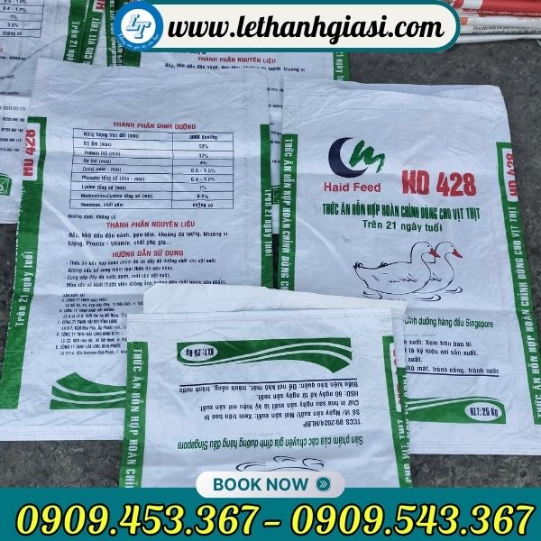 Bao tải cám cũ giá rẻ Bao tải cám cũ giá rẻ