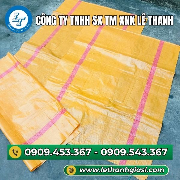 Bao tải dứa có dây rút Bao tải dứa có dây rút