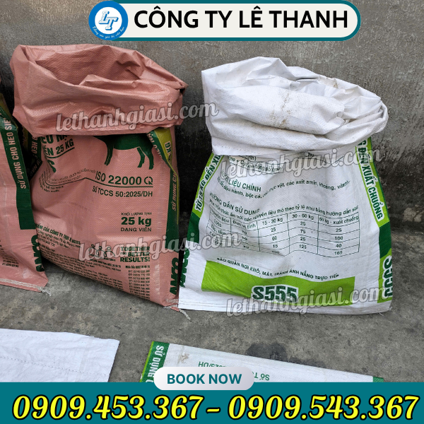 Bao tải cũ 25kg chọn lọc bao đẹp Bao tải cũ 25kg
