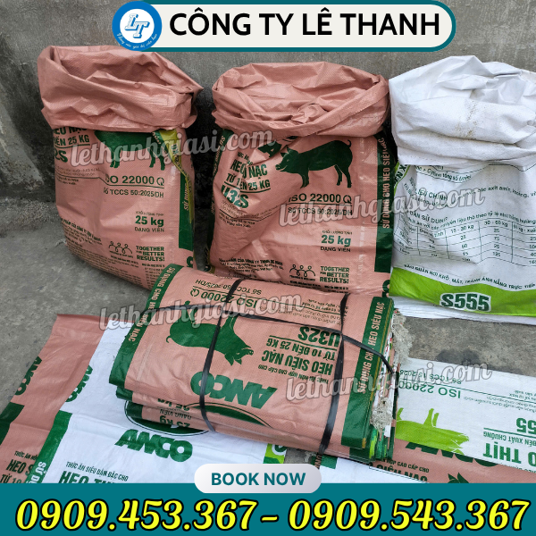 Bao tải cũ 25kg giá tốt Bao tải cũ 25kg