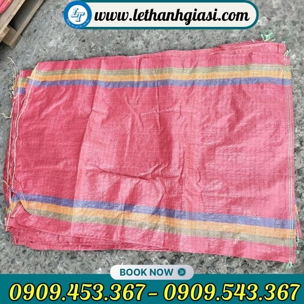 Bao tải màu đỏ bền đẹp Bao tải màu đỏ bền đẹp