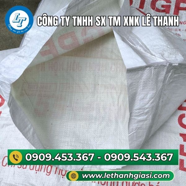 Bao tải cũ tráng PE  Bao tải cũ sẵn kho giá rẻ