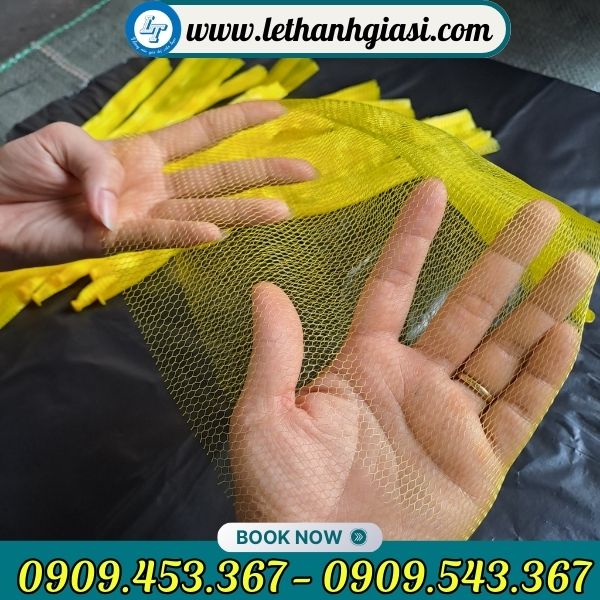 Túi lưới nhựa đa năng, thoáng khí Túi lưới nhựa đa năng