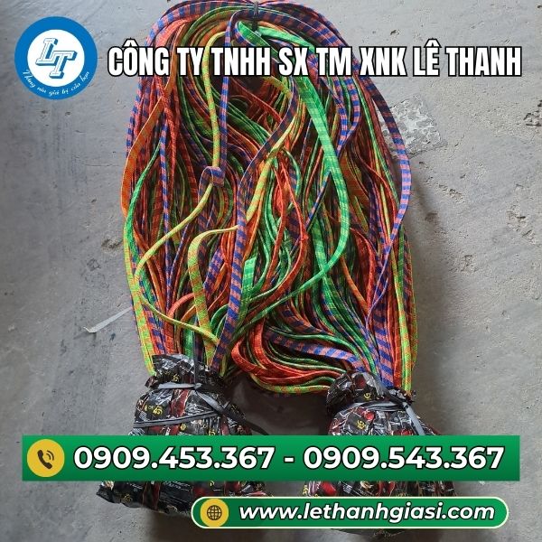 Dây ràng thun dẹt bó 50 sợi giá sỉ Dây ràng thun dẹt giá sỉ