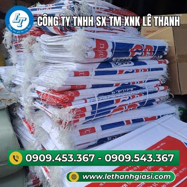 Bao tải cũ tráng PE giá rẻ TPHCM  Bao tải cũ tráng PE