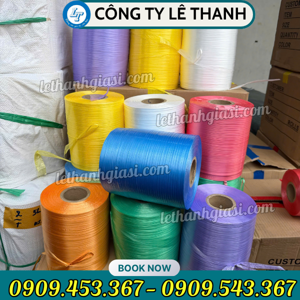 Dây nilon đài loan cuộn 2kg nhiều màu Dây nilon đài loan cuộn 2kg