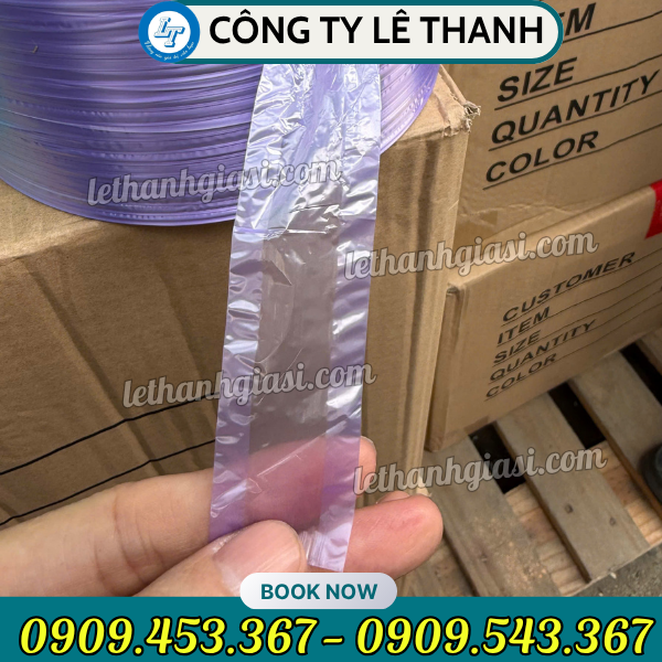 Dây nilon đài loan cuộn 2kg màu tím Dây nilon đài loan cuộn 2kg