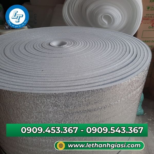 Xốp cách nhiệt opp 1 mặt bạc Xốp cách nhiệt opp 1 mặt bạc