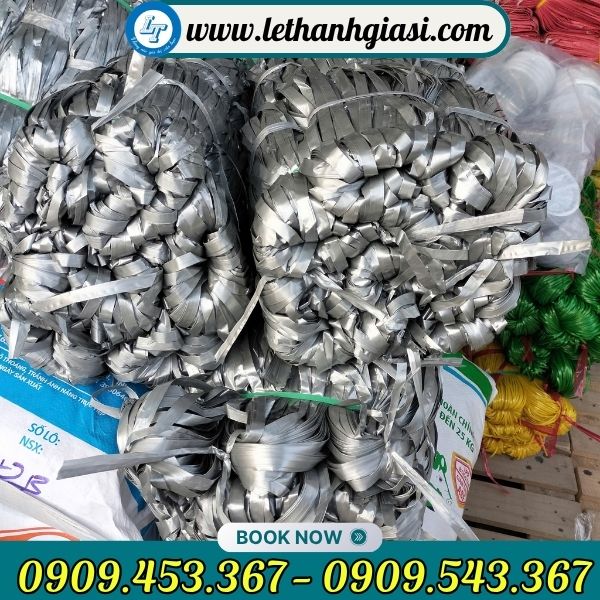 Dây bẹ nilon màu xám giá rẻ Dây bẹ nilon màu xám giá rẻ