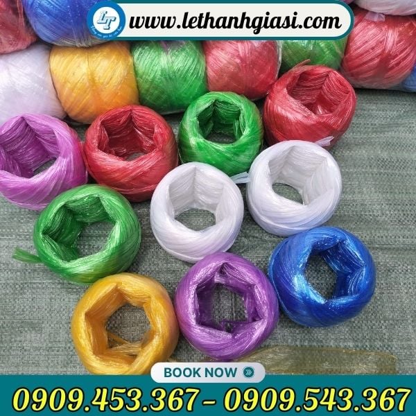 Dây niln nem cuộn nhiều màu Dây niln nem cuộn nhiều màu